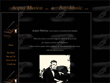 Tablet Screenshot of acquamusica.com